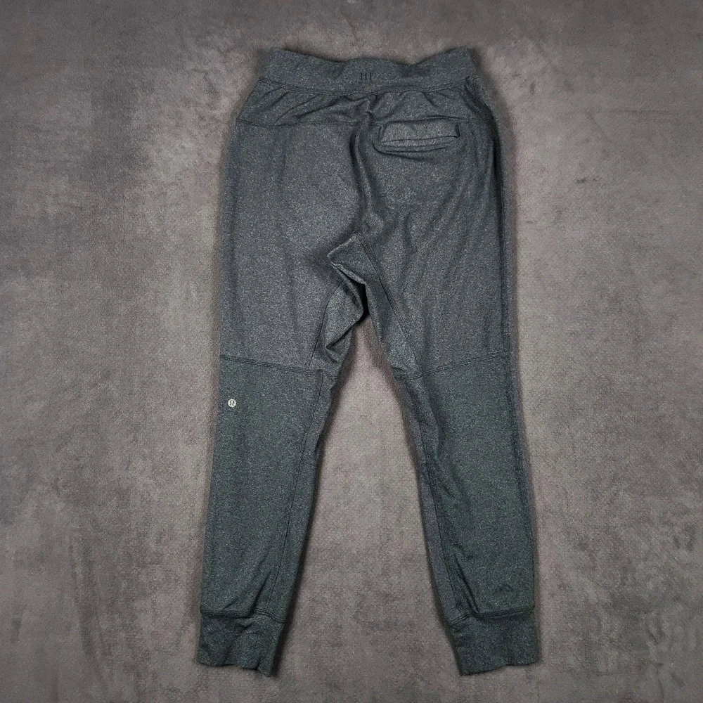 Lululemon‎ Intent Jogger Pant Mens Small Heathered Black Luon Stretch Sweatpants